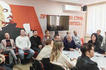 В Ивановском обкоме КПРФ состоялись занятия по политпросвещению для партийного и комсомольского актива