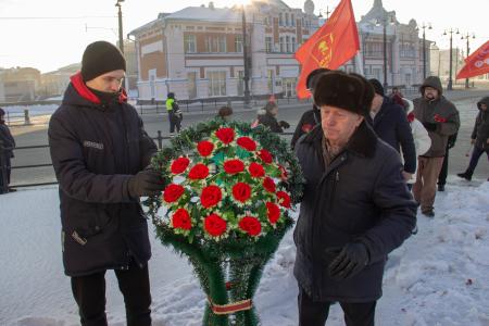 Коммунисты Томской области отметили 100-летнюю годовщину Дня Памяти В.И. Ленина