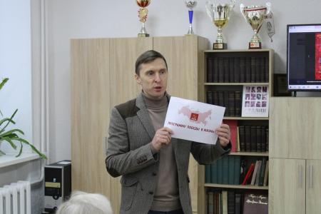 Удмуртия. Возложение цветов в Ижевске ко Дню Памяти Ленина
