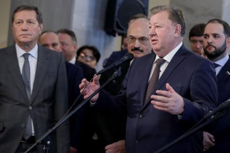 Выступление академика РАН В.И. Кашина на юбилейной выставке НИЦ "Курчатовский институт"