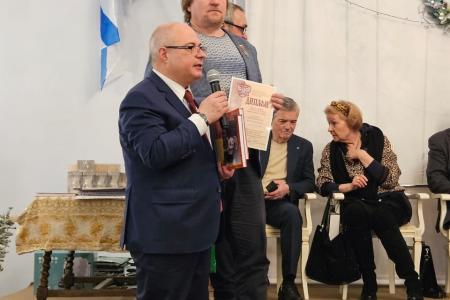 Книгу проекта «Подвиг народа», который проходит при поддержке депутата Сергея Гаврилова, отметили в Союзе писателей России