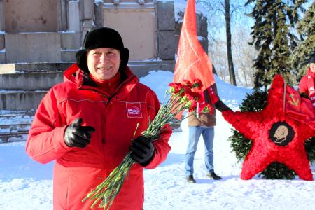 Коммунисты Костромы отметили 100-летие памяти В.И. Ленина