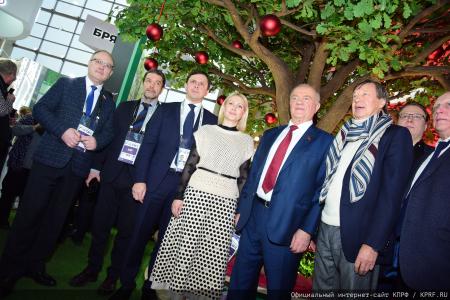 Г.А. Зюганов посетил выставку-форум «Россия» в День Орловской области