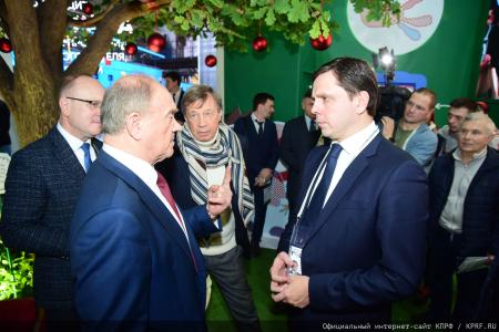 Г.А. Зюганов посетил выставку-форум «Россия» в День Орловской области