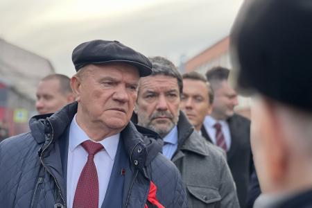 Состоялся рабочий визит делегации ЦК КПРФ во главе с Г.А. Зюгановым и Н.М. Харитоновым в Санкт-Петербург