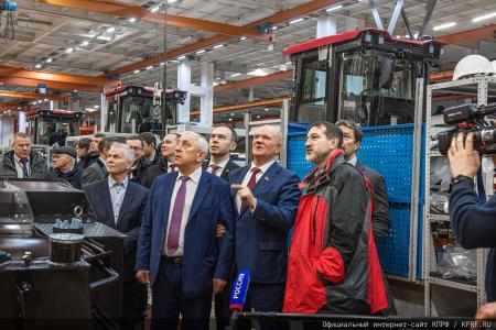 Состоялся рабочий визит делегации ЦК КПРФ во главе с Г.А. Зюгановым и Н.М. Харитоновым в Санкт-Петербург