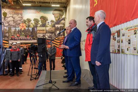Состоялся рабочий визит делегации ЦК КПРФ во главе с Г.А. Зюгановым и Н.М. Харитоновым в Санкт-Петербург