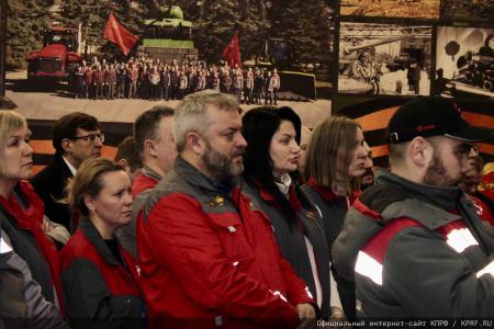 Состоялся рабочий визит делегации ЦК КПРФ во главе с Г.А. Зюгановым и Н.М. Харитоновым в Санкт-Петербург