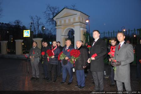 Состоялся рабочий визит делегации ЦК КПРФ во главе с Г.А. Зюгановым и Н.М. Харитоновым в Санкт-Петербург