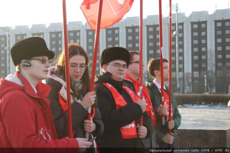 Состоялся рабочий визит делегации ЦК КПРФ во главе с Г.А. Зюгановым и Н.М. Харитоновым в Санкт-Петербург