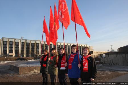 Состоялся рабочий визит делегации ЦК КПРФ во главе с Г.А. Зюгановым и Н.М. Харитоновым в Санкт-Петербург