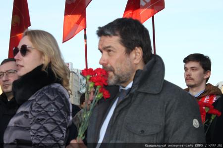 Состоялся рабочий визит делегации ЦК КПРФ во главе с Г.А. Зюгановым и Н.М. Харитоновым в Санкт-Петербург
