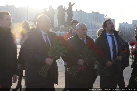 Состоялся рабочий визит делегации ЦК КПРФ во главе с Г.А. Зюгановым и Н.М. Харитоновым в Санкт-Петербург