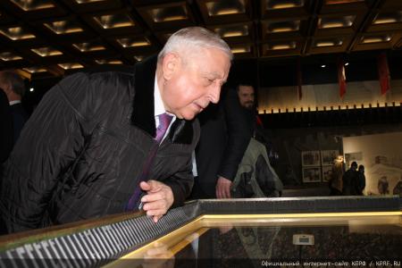 Состоялся рабочий визит делегации ЦК КПРФ во главе с Г.А. Зюгановым и Н.М. Харитоновым в Санкт-Петербург