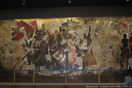 Состоялся рабочий визит делегации ЦК КПРФ во главе с Г.А. Зюгановым и Н.М. Харитоновым в Санкт-Петербург