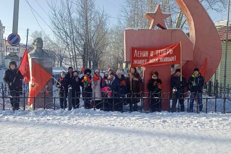 «Ленин жил! Ленин жив! И Ленин будет жить!» – коммунисты Забайкалья в 100-летие Дня памяти Владимира Ильича