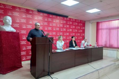 Алтайские коммунисты начали активную фазу избирательной кампании кандидата в Президенты Николая Харитонова