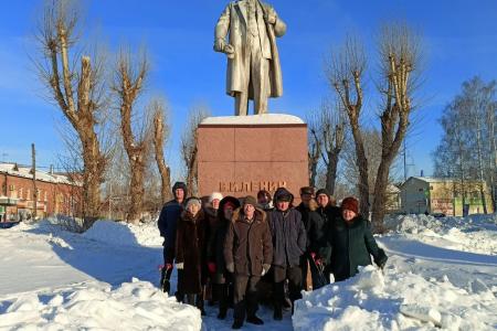 Коммунисты Томской области отметили 100-летнюю годовщину Дня Памяти В.И. Ленина