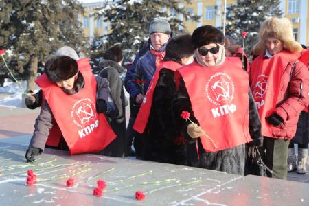 Тува. День памяти Ленина в Кызыле