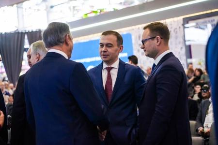 Юрий Афонин принял участие в открытии дня Тульской области на выставке-форуме «Россия»