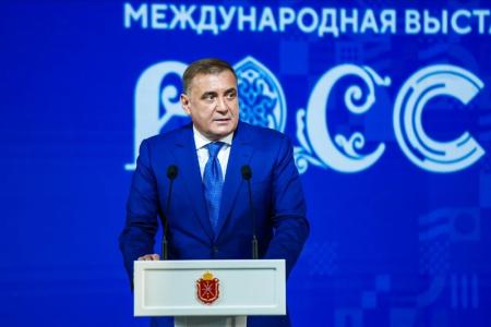 Юрий Афонин принял участие в открытии дня Тульской области на выставке-форуме «Россия»