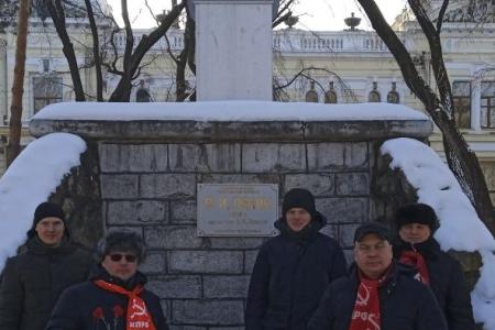 Коммунисты Приамурья почтили память В.И. Ленина