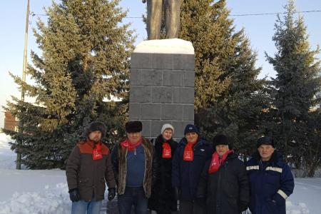 КПРФ в Красноярском крае организовала ряд акций и мероприятий в связи со 100-летием Дня памяти В. И. Ленина