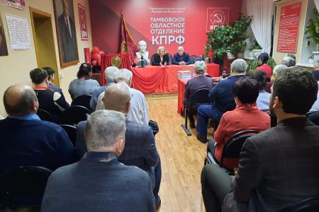 Н.А. Останина с рабочим визитом посетила Тамбовскую область