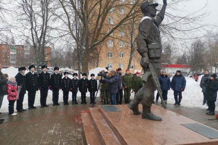 Руководитель фракции КПРФ Мособлдумы Александр Наумов принял участие в торжественном мероприятии в Ступино