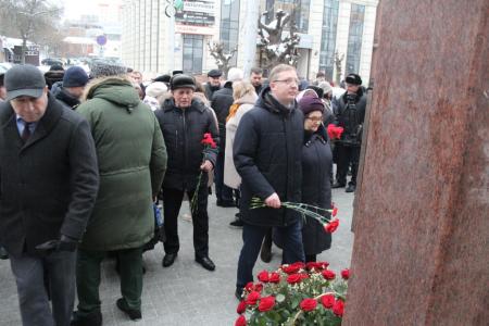 Коммунисты Пензы приняли участие в открытии бюста Г.В. Мясникову