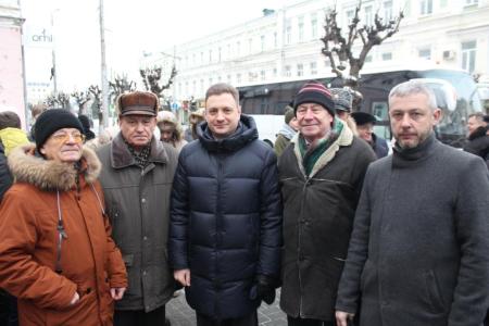 Коммунисты Пензы приняли участие в открытии бюста Г.В. Мясникову