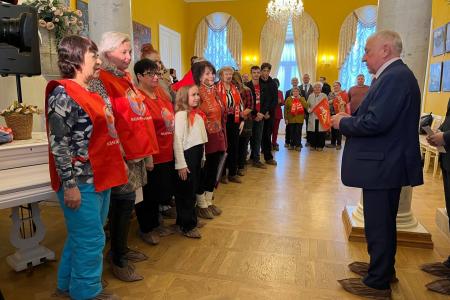 Кандидат на должность президента РФ Николай Харитонов посетил Лыткаринский историко-краеведческий музей