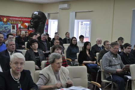 Состоялся XIII Пленум комитета Санкт-Петербургского городского отделения партии