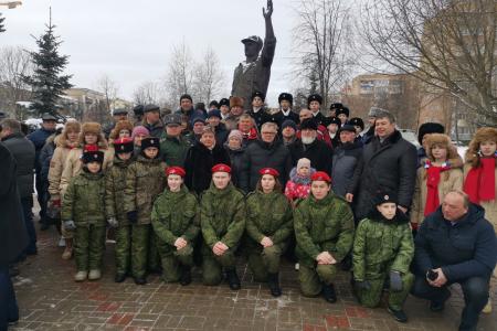 Руководитель фракции КПРФ Мособлдумы Александр Наумов принял участие в торжественном мероприятии в Ступино