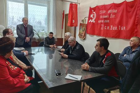 Жители Родниковского района Ивановской области встретились с доверенными лицами Николая Харитонова