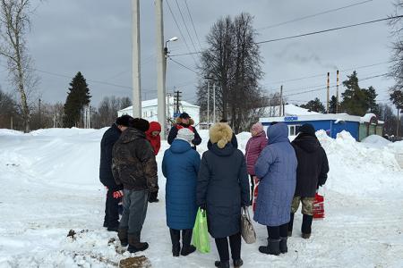 Жители Родниковского района Ивановской области встретились с доверенными лицами Николая Харитонова
