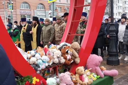 На 40-й день со дня обстрела мирных жителей Белгород трижды обстреляли