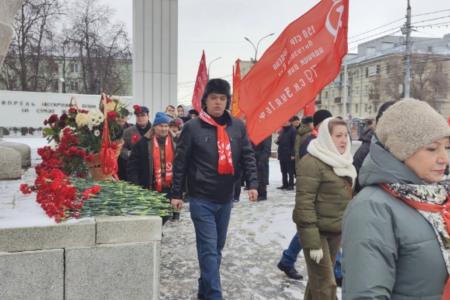 Рязанские коммунисты отметили 106-ю годовщину со Дня рождения Рабоче-Крестьянской Красной Армии