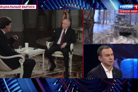 Юрий Афонин в эфире «России-1»: Путин призвал западное общество заставить свои элиты остановиться и не доводить мир до глобальной катастрофы