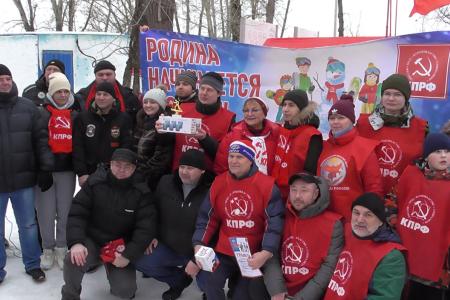 Коммунисты Саратовской области провели «Красную лыжню-2024»