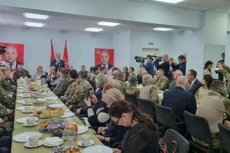 Депутат Государственной Думы Николай Васильев принял участие во встрече с участниками СВО
