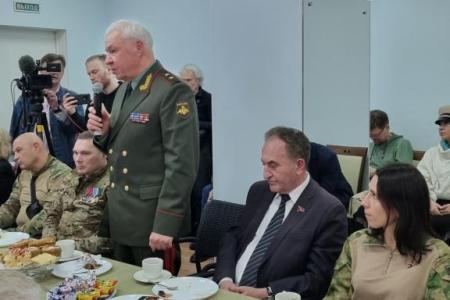 Депутат Государственной Думы Николай Васильев принял участие во встрече с участниками СВО