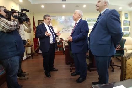 Н.М. Харитонов встретился в Москве с руководством и трудовым коллективом института геотехники и инженерных изысканий в строительстве