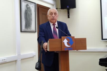 Н.М. Харитонов встретился в Москве с руководством и трудовым коллективом института геотехники и инженерных изысканий в строительстве