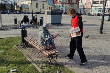 «Красный десант» Калининградского обкома КПРФ высадился в Гвардейске Калининградской области