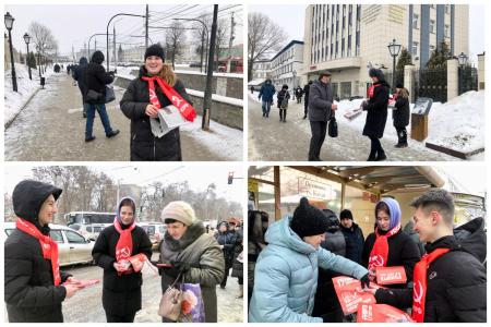 В Тульской области полным ходом идет агитация за кандидата в президенты от КПРФ Н.М. Харитонова