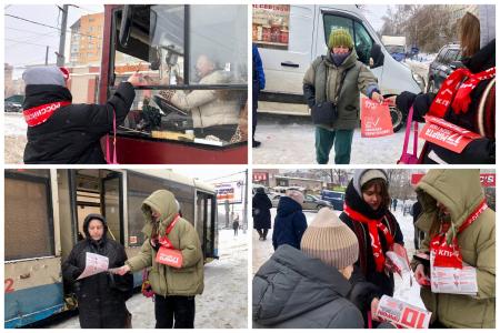 В Тульской области полным ходом идет агитация за кандидата в президенты от КПРФ Н.М. Харитонова