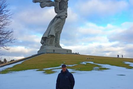 В Сталинградском обкоме КПРФ встретили товарищей из Астраханской области