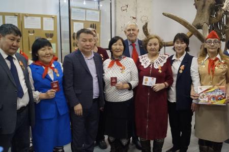 Торжественная линейка, посвященная 100-летию пионерии Якутии