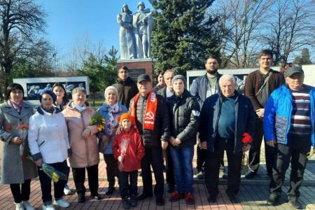 Краснодарский край. Коммунисты и сторонники КПРФ отметили 106-й День рождения Красной Армии